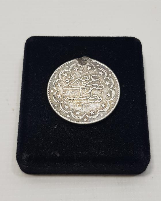 SULTAN ABDÜLHAMİD HAN DÖNEMİ GÜMÜŞ 10 KURUŞ MECİDİYE