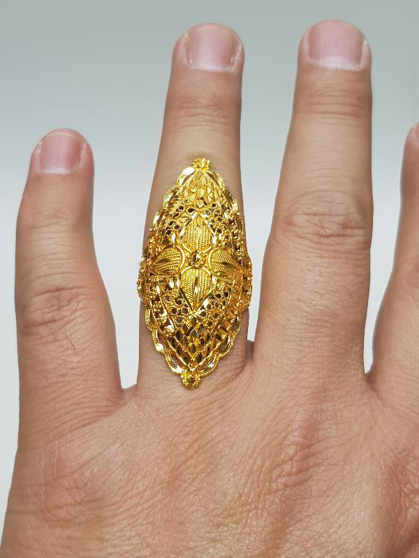 ALTIN KAPLAMA YÜZÜK