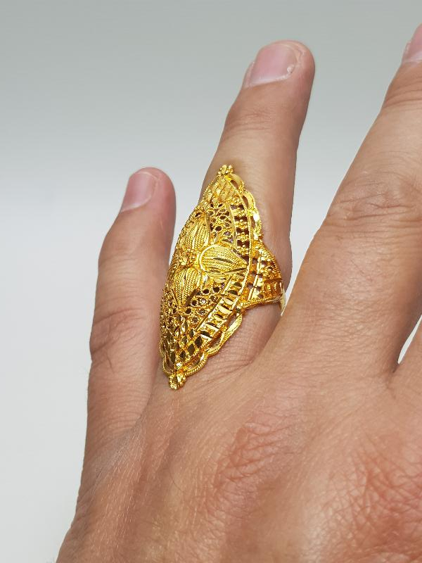 ALTIN KAPLAMA YÜZÜK