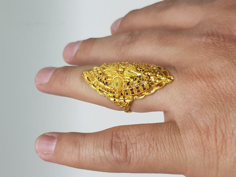 ALTIN KAPLAMA YÜZÜK