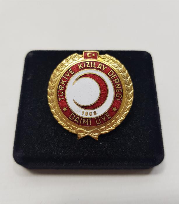 TÜRKİYE KIZILAY DERNEĞİ DAİMİ ÜYE NADİR ROZET