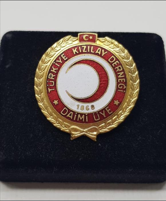 TÜRKİYE KIZILAY DERNEĞİ DAİMİ ÜYE NADİR ROZET