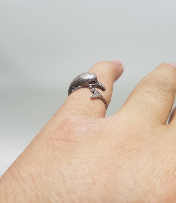 YUNUS FORMLU ANTİKA GÜMÜŞ YÜZÜK