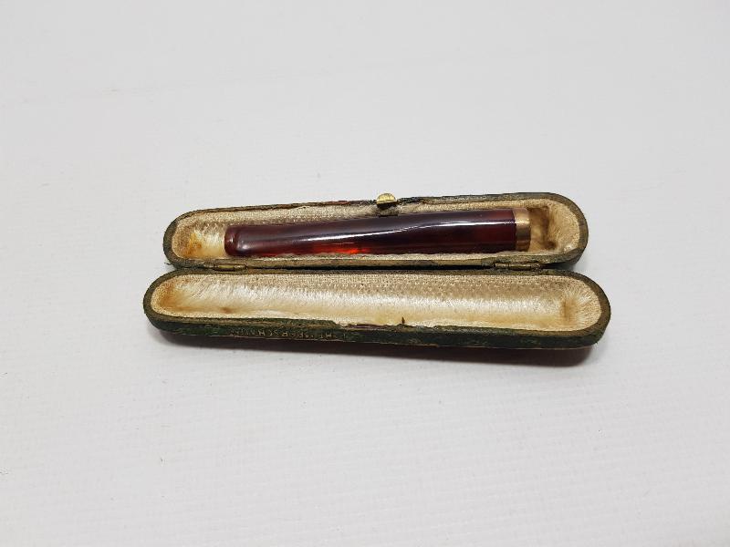 OSMANLI DÖNEMİ KUTUSUNDA KEHRİBAR AĞIZLIK 