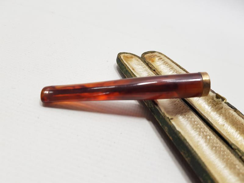 OSMANLI DÖNEMİ KUTUSUNDA KEHRİBAR AĞIZLIK 