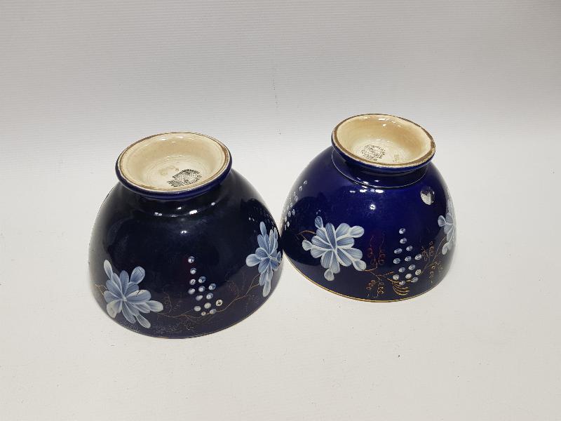 OSMANLI PAZARI İÇİN YAPILMIŞ BİR ÇİFT PORSELEN ÇORBA KASESİ