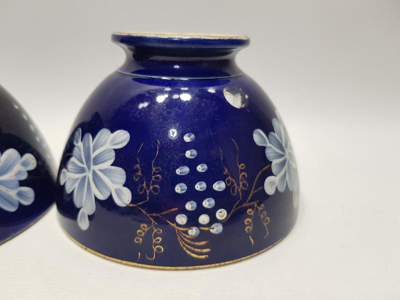 OSMANLI PAZARI İÇİN YAPILMIŞ BİR ÇİFT PORSELEN ÇORBA KASESİ