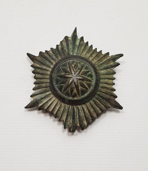 OSMANLI POLİS TEŞKİLATI BRONZ KALPAK ARMASI 