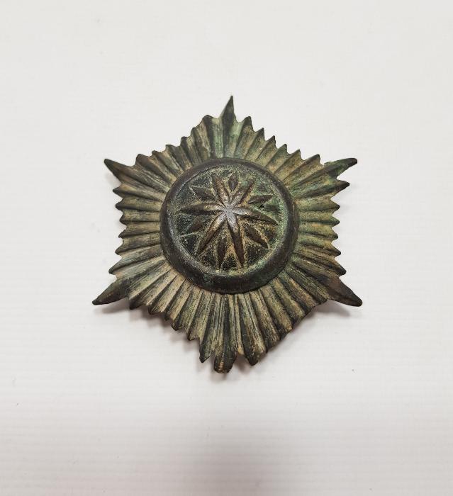 OSMANLI POLİS TEŞKİLATI BRONZ KALPAK ARMASI 