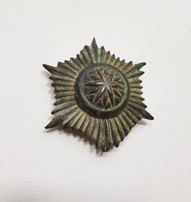 OSMANLI POLİS TEŞKİLATI BRONZ KALPAK ARMASI 