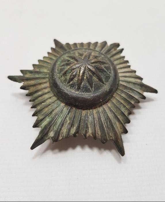 OSMANLI POLİS TEŞKİLATI BRONZ KALPAK ARMASI 