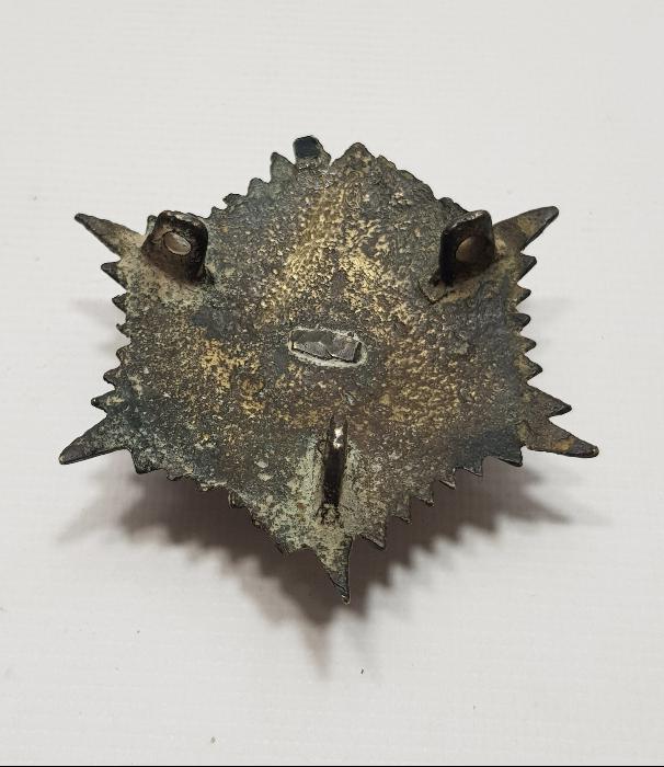 OSMANLI POLİS TEŞKİLATI BRONZ KALPAK ARMASI 