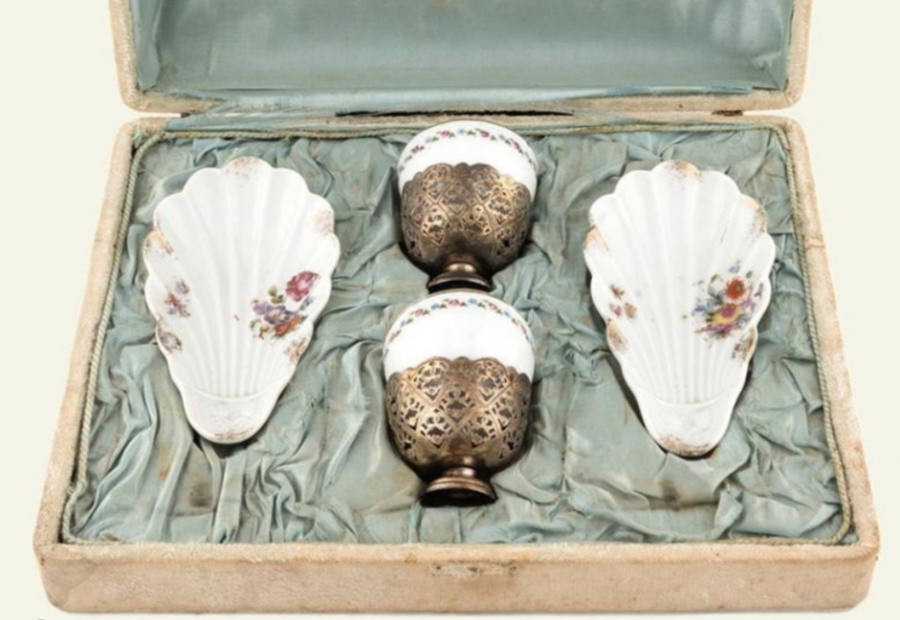 OSMANLI DÖNEMİ NADİR KAHVE YANI ÇEREZLİĞİ 