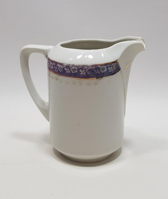 RUSÇA VE OSMANLICA DAMGALI PORSELEN SÜTLÜK