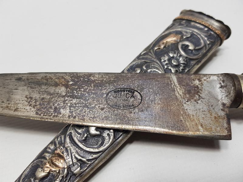 ANTİKA GÜMÜŞ BIÇAK 