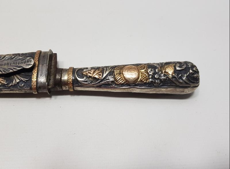 ANTİKA GÜMÜŞ BIÇAK 