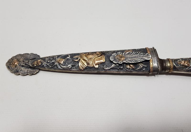 ANTİKA GÜMÜŞ BIÇAK 