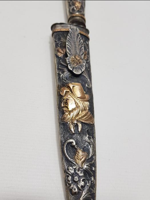 ANTİKA GÜMÜŞ BIÇAK 