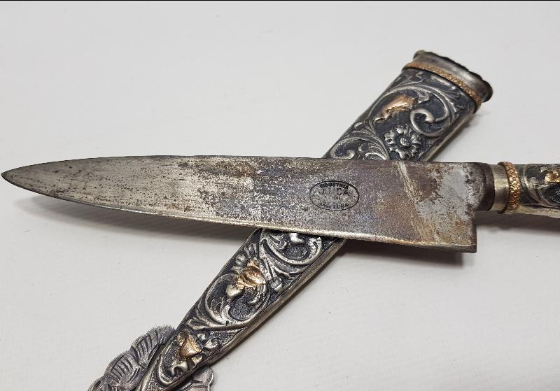 ANTİKA GÜMÜŞ BIÇAK 