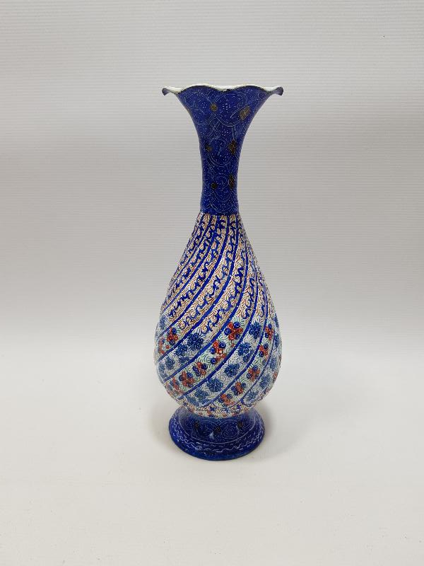 İRAN İŞİ ANTİKA MİNELİ VAZO 