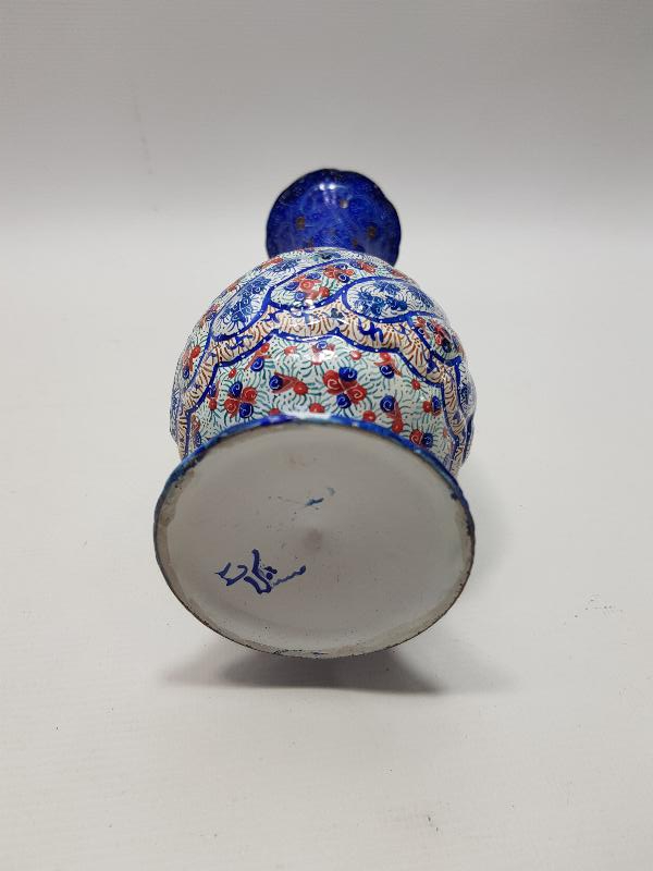 İRAN İŞİ ANTİKA MİNELİ VAZO 