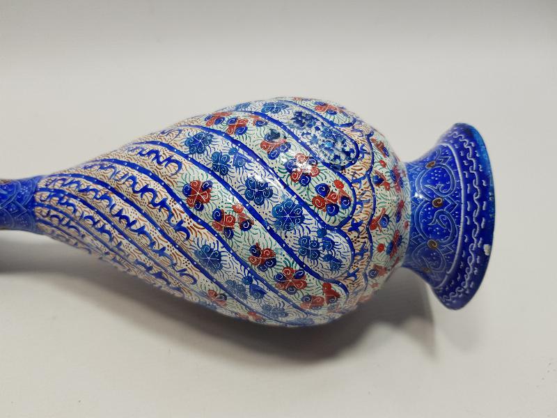 İRAN İŞİ ANTİKA MİNELİ VAZO 