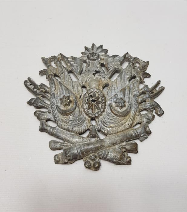OSMANLI DÖNEMİ BRONZ OSMANLI DEVLET ARMASI 