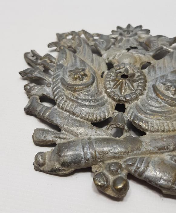 OSMANLI DÖNEMİ BRONZ OSMANLI DEVLET ARMASI 