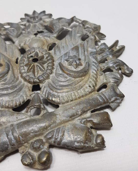 OSMANLI DÖNEMİ BRONZ OSMANLI DEVLET ARMASI 