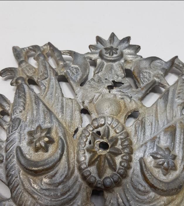 OSMANLI DÖNEMİ BRONZ OSMANLI DEVLET ARMASI 