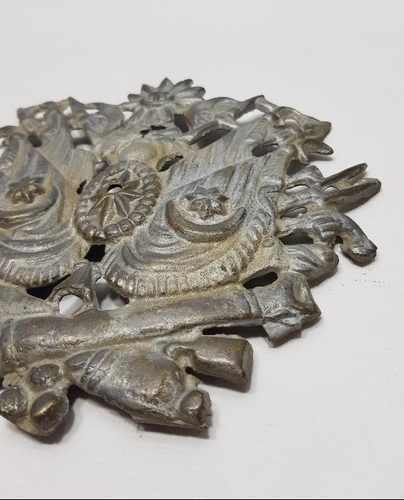 OSMANLI DÖNEMİ BRONZ OSMANLI DEVLET ARMASI 