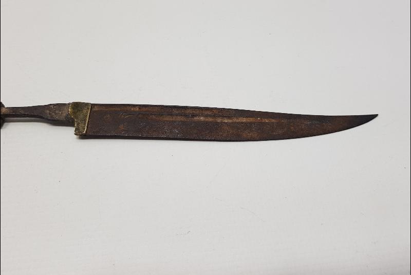 OSMANLICA BURSA YAZILI KATALİN SAPLI KIZ KAMASI