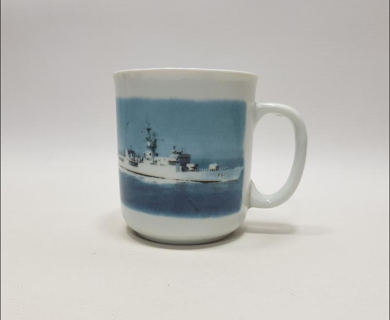 TCG MUAVENET GEMİSİ TEMALI PORSELEN KUPA