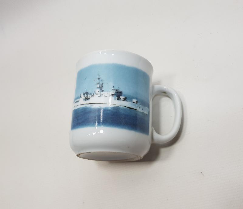 TCG MUAVENET GEMİSİ TEMALI PORSELEN KUPA