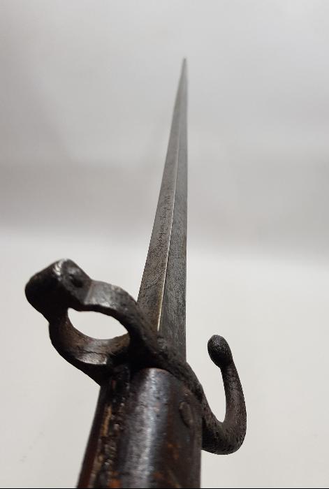 1. DÜNYA SAVAŞI DÖNEMİ ÜZERİ YAZILI VE TARİHLİ STEYR SÜNGÜ 