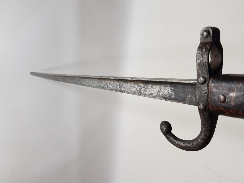 1. DÜNYA SAVAŞI DÖNEMİ ÜZERİ YAZILI VE TARİHLİ STEYR SÜNGÜ 