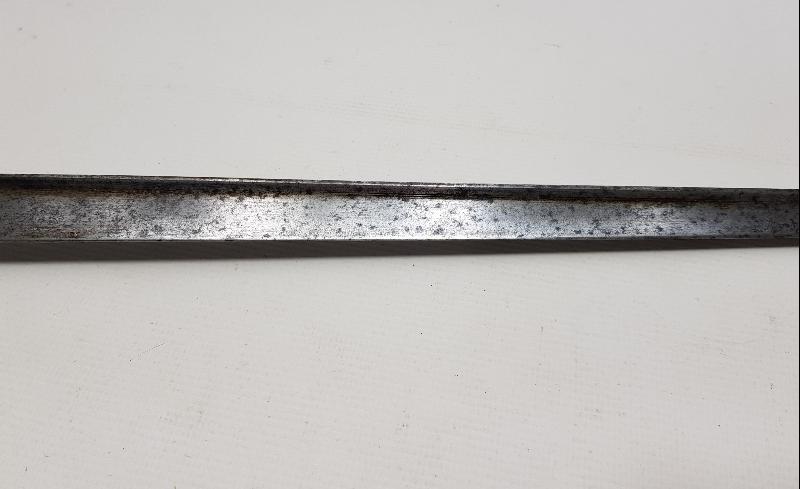 1. DÜNYA SAVAŞI DÖNEMİ ÜZERİ YAZILI VE TARİHLİ STEYR SÜNGÜ 