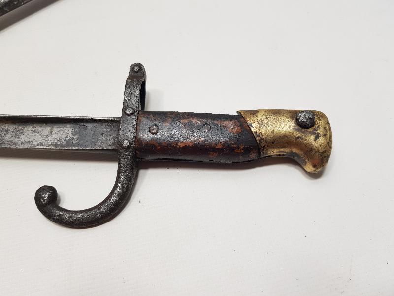 1. DÜNYA SAVAŞI DÖNEMİ ÜZERİ YAZILI VE TARİHLİ STEYR SÜNGÜ 