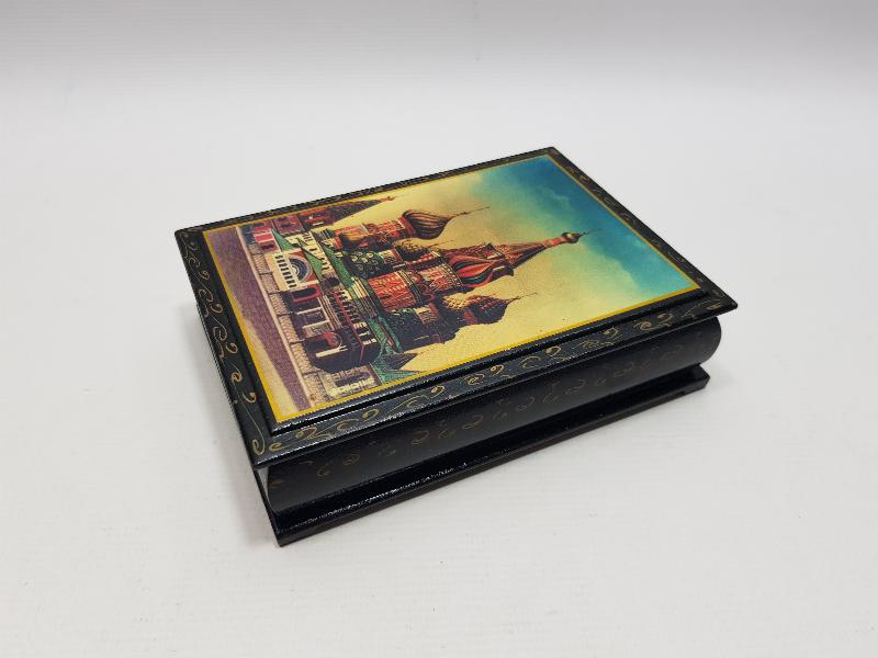 ANTİK PAPIER MACHE KUTU