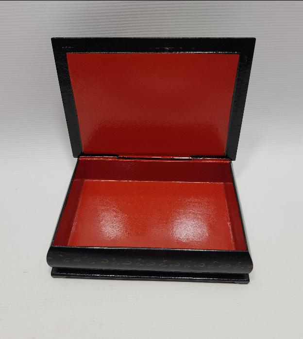 ANTİK PAPIER MACHE KUTU