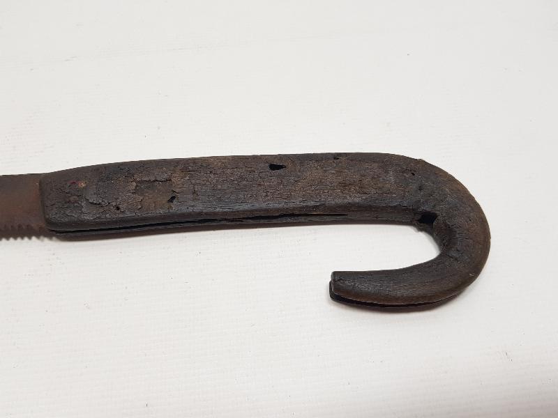 OSMANLI DÖNEMİ NADİR FORMDA BAĞ BIÇAĞI