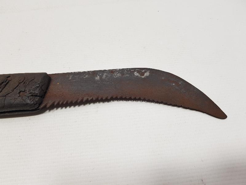 OSMANLI DÖNEMİ NADİR FORMDA BAĞ BIÇAĞI