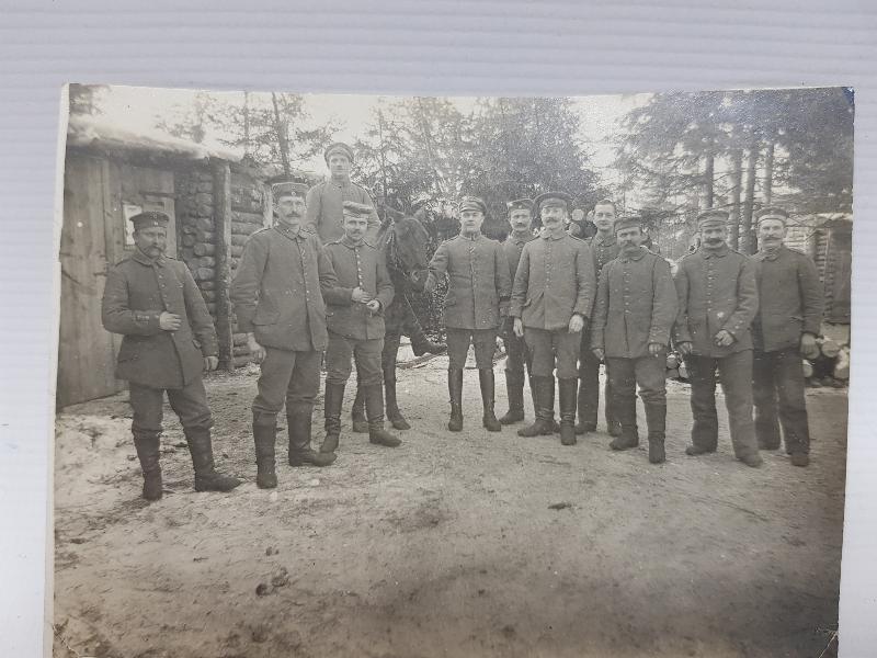 1. DÜNYA SAVAŞI 1917 TARİHLİ ALMAN SUBAYLAR FOTOĞRAFI