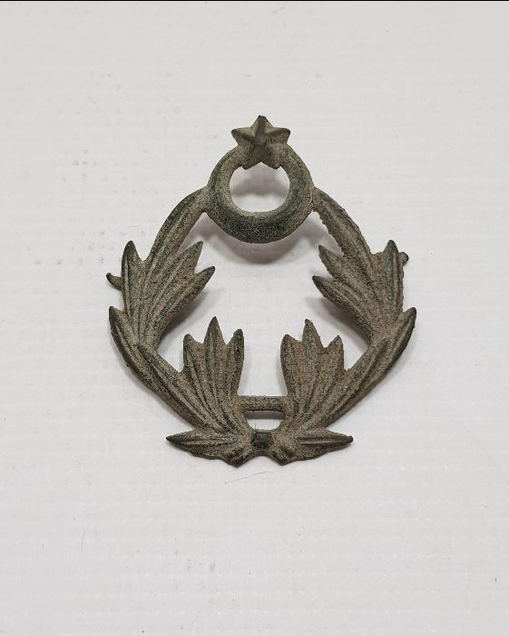 1. DÜNYA SAVAŞI DÖNEMİ OSMANLI SUBAY ŞAPKA KOKARTI