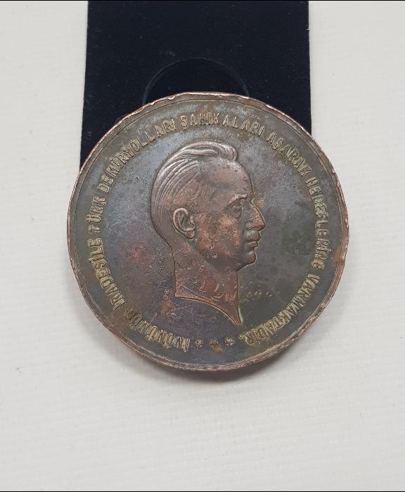 1939 ERZURUM İSTASYONUNUN AÇILIŞI HATIRASI MADALYONU