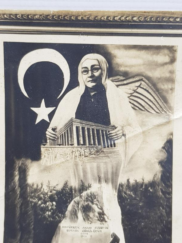 ANITKABİR VE BÜYÜK ANA ZÜBEYDE HANIM TEMALI KARTPOSTAL