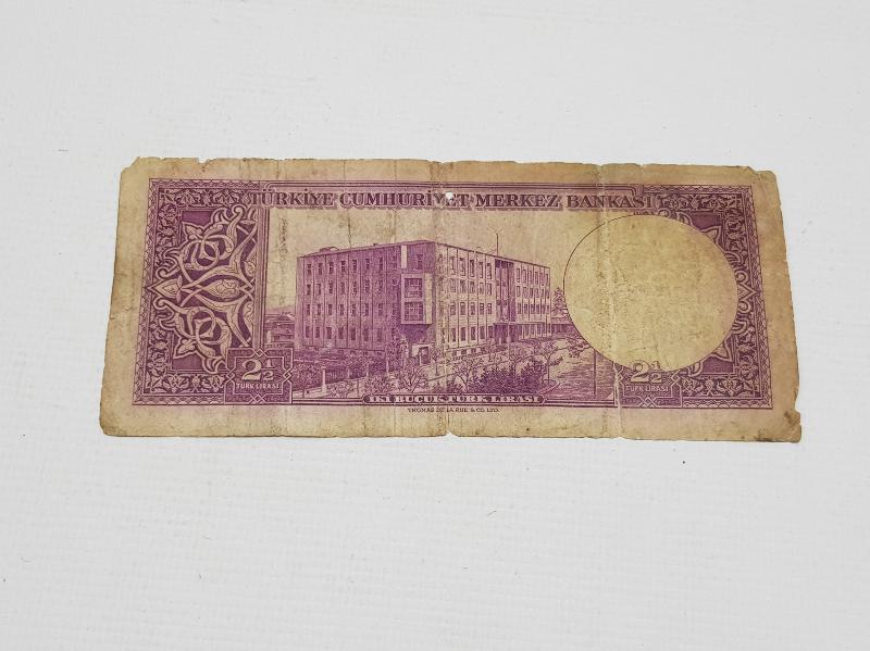 ANTİKA 2,5 LİRA KAĞIT PARA