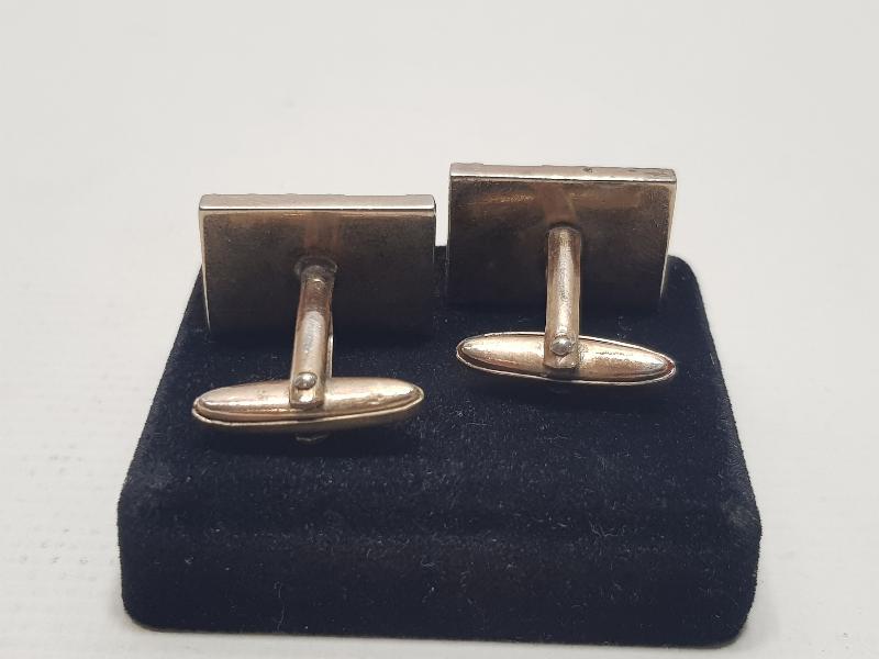 ANTİKA ALTIN KAPLAMA KOL DÜĞMELERİ 