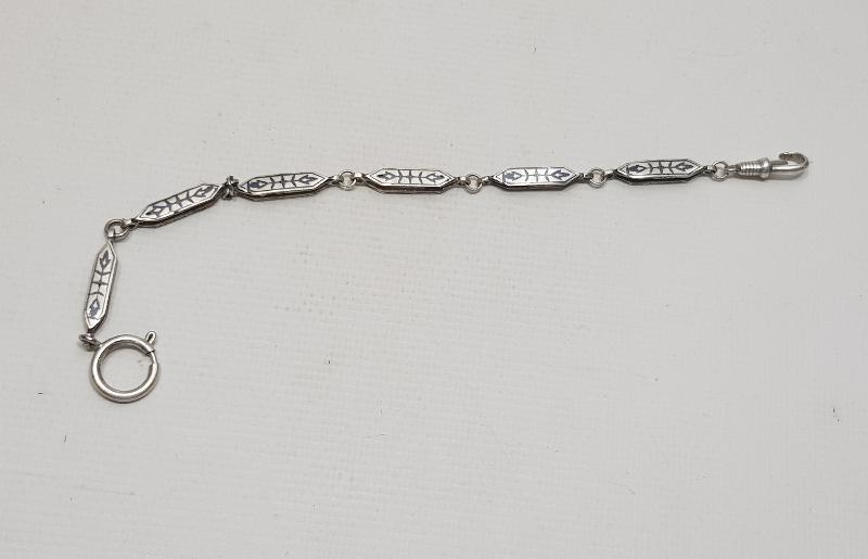 ANTİKA SAVATLI GÜMÜŞ PRIOR CEP SAATİ KÖSTEĞİ