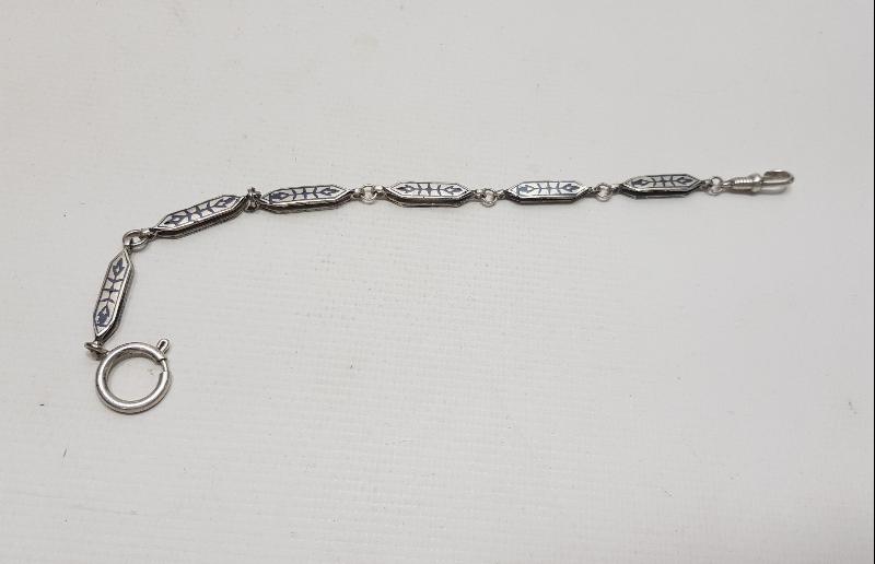 ANTİKA SAVATLI GÜMÜŞ PRIOR CEP SAATİ KÖSTEĞİ